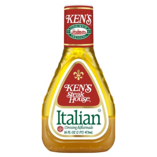 Ken's Steak House Italian Dressing & Marinade, 16 fl oz