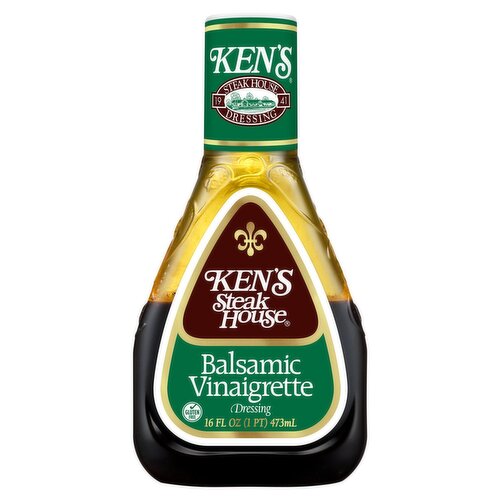 Ken's Steak House Balsamic Vinaigrette Dressing, 16 fl oz