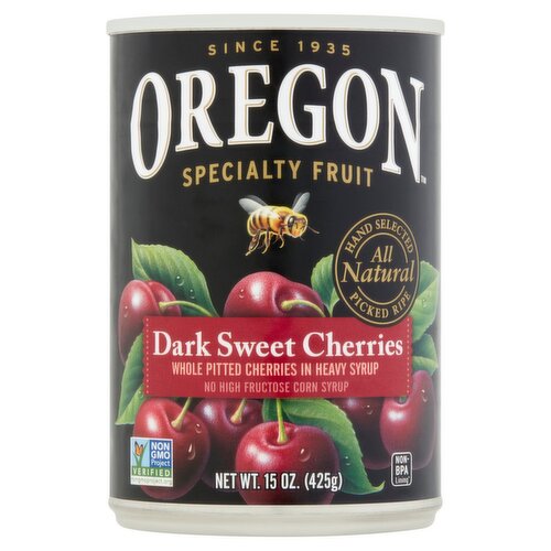 Oregon Specialty Fruit Dark Sweet Cherries, 15 oz