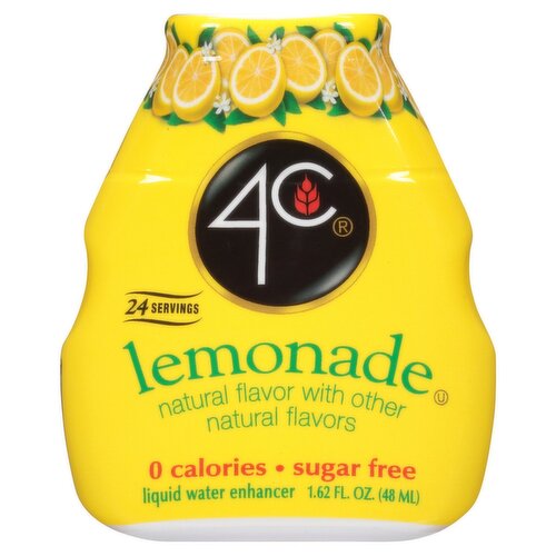 4C Lemonade Liquid Water Enhancer, 1.62 fl oz