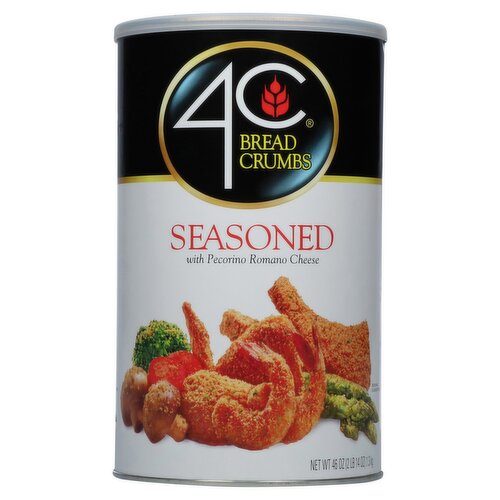 4C Seasoned Bread Crumbs, 46 oz