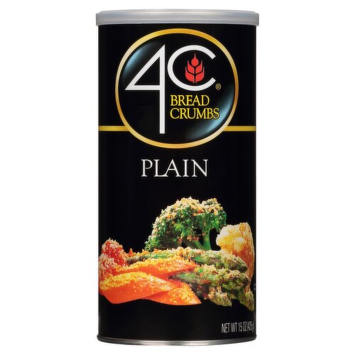 4C Plain Bread Crumbs, 15 oz