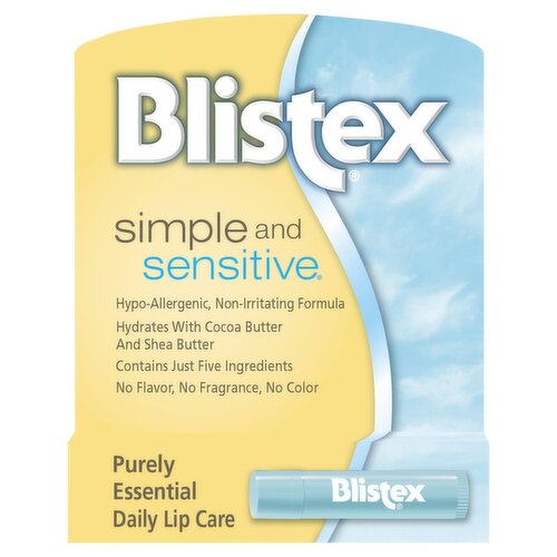 Blistex Simple and Sensitive Purely Essential Daily Lip Care