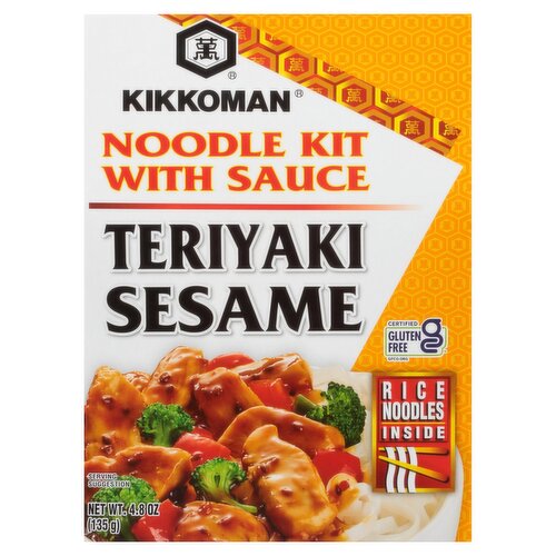 Kikkoman Teriyaki Sesame with Sauce Noodle Kit, 4.8 oz