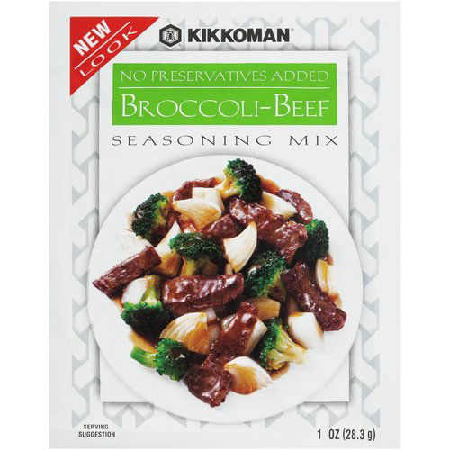 Kikkoman Broccoli-Beef Seasoning Mix, 1 oz