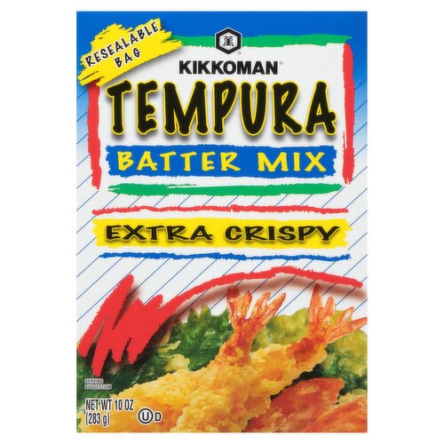 Kikkoman Extra Crispy Tempura Batter Mix, 10 oz