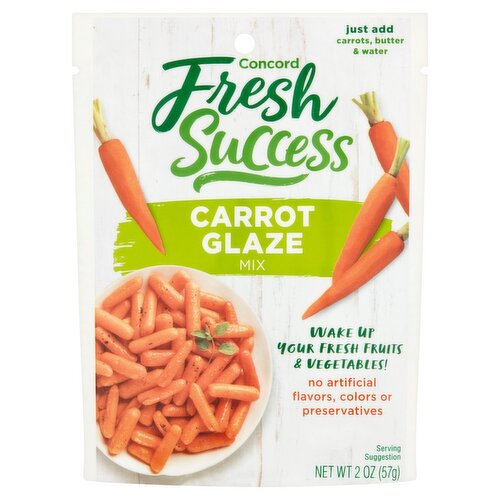 Concord Fresh Success Carrot Glaze Mix, 2 oz