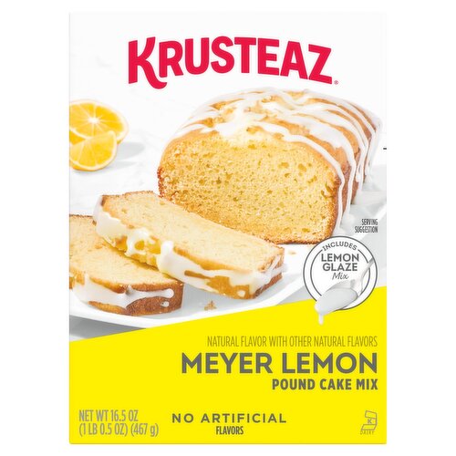 Krusteaz Meyer Lemon Pound Cake Mix, 16.5 oz