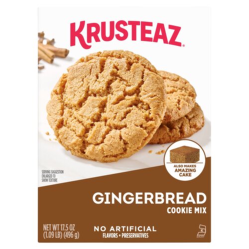 Krusteaz Gingerbread Cookie Mix, 17.5 oz