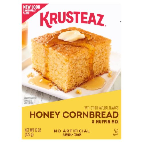 Krusteaz Honey Cornbread & Muffin Mix, 15 oz