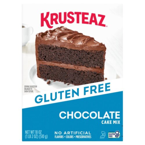 Krusteaz Gluten Free Chocolate Cake Mix, 18 oz