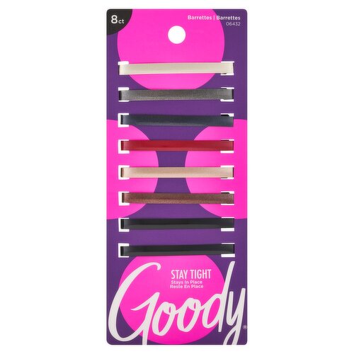 Goody Metal Gloss Stay, 8 count