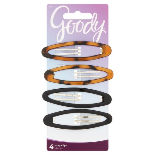 Goody Snap Clips, 4 count