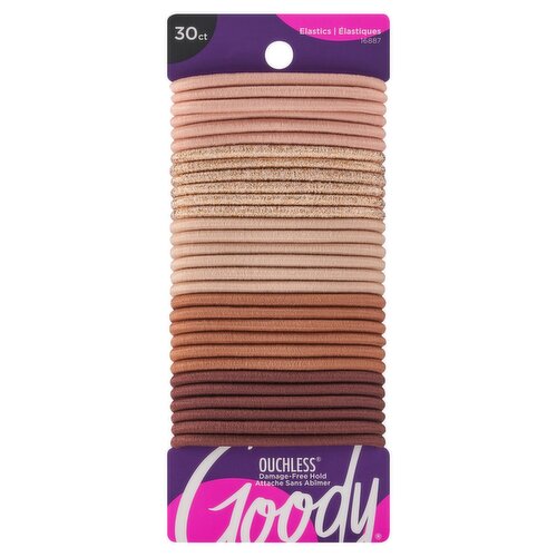 Goody Ouchless Blush, 30 count