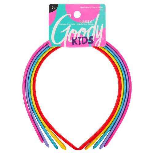 Goody Headband Pastel, 5 count