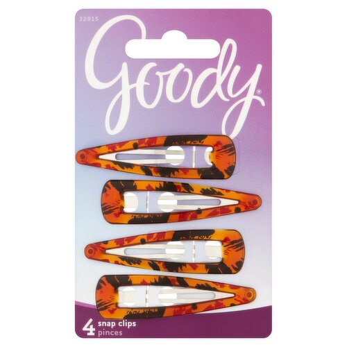 Goody Snap Clips, 4 count