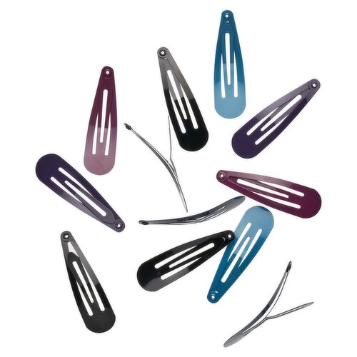 Goody Asha Snap Clips, 6 pair