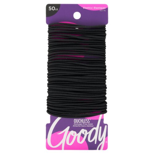 Goody Ouchless Lg Thin B, 50 count