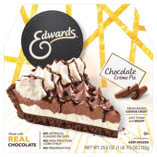 Edwards Chocolate Crème Pie, 25.5 oz