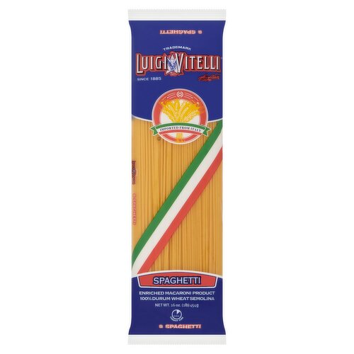 Luigi Vitelli 8 Spaghetti Pasta, 16 oz