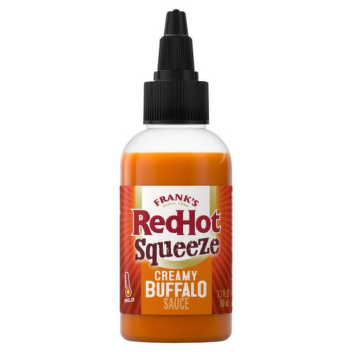 Frank's RedHot Squeeze Mild Creamy Buffalo Sauce, 1.7 fl oz