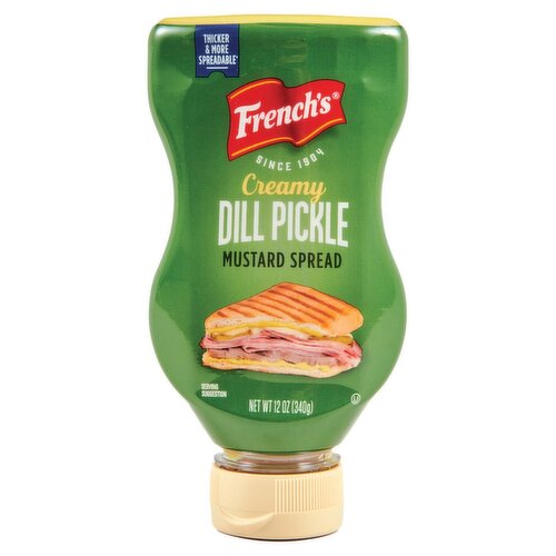 French's Creamy Dill Pickle Mustard Spread, 12 oz