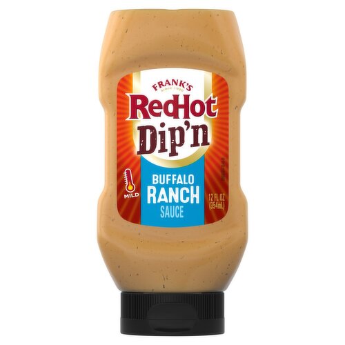 Frank's RedHot Buffalo Ranch Dip'n Sauce, 12 fl oz