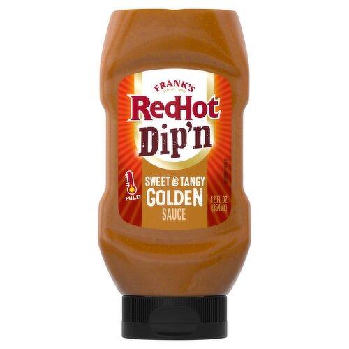 Frank's RedHot Sweet & Tangy Golden Dip'n Sauce, 12 fl oz