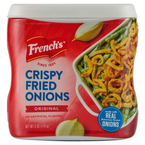 French's Original Crispy Fried Onions, 6 oz