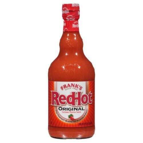 Frank's RedHot Original Cayenne Pepper Sauce, 23 fl oz