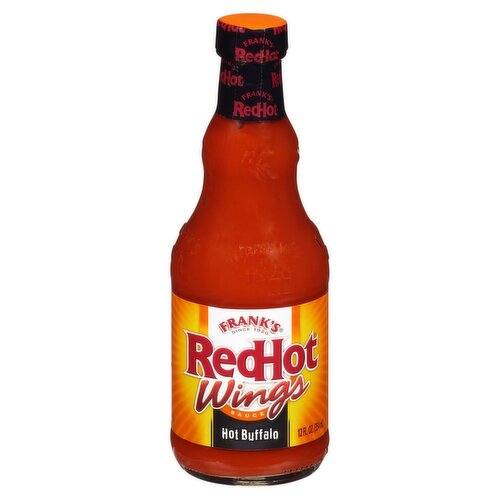 Frank's RedHot Hot Buffalo Wings Sauce, 12 fl oz