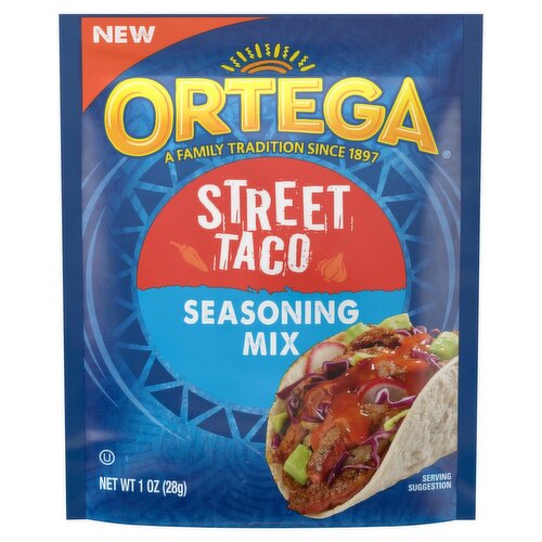 Ortega Street Taco Seasoning Mix, 1 oz