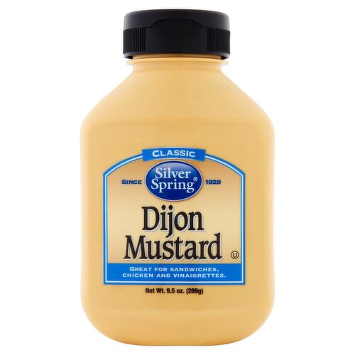 Silver Spring Classic Dijon Mustard, 9.5 oz