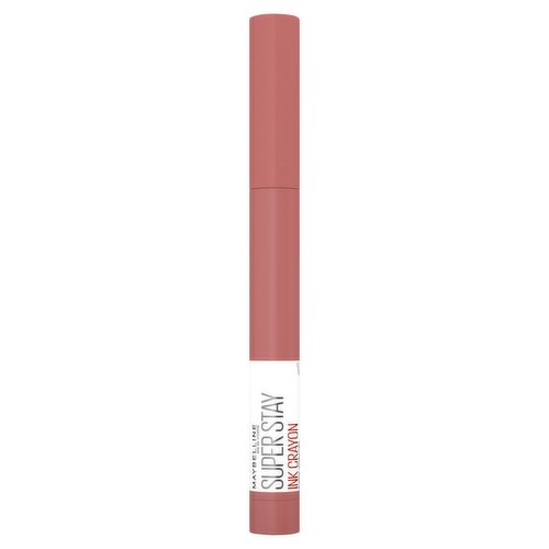 Maybelline New York Super Stay Achieve It All 155 Ink Lip Crayon, 0.04 oz