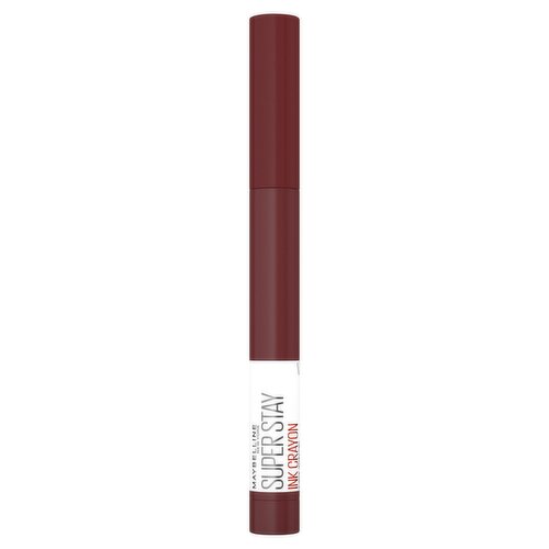 Maybelline New York Super Stay Drive the Future 165 Ink Lip Crayon, 0.04 oz