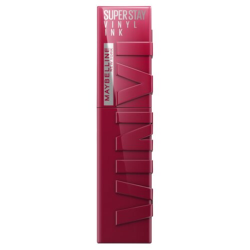 Maybelline New York Super Stay Vinyl Ink 30 Unrivaled Liquid Lipstick, 0.14 fl oz