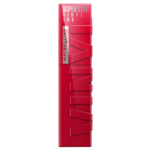 Maybelline New York Super Stay Vinyl Ink 50 Wicked Liquid Lipstick, 0.14 fl oz