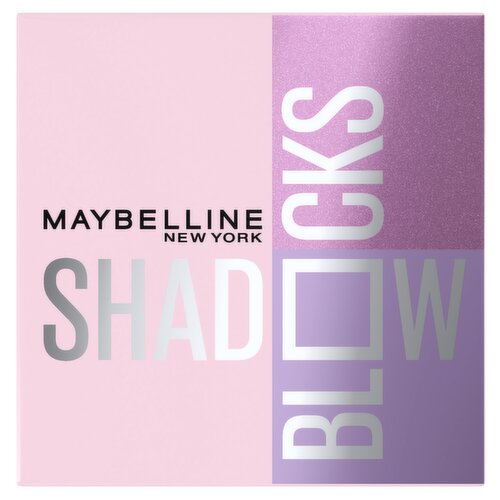 MAYBELLINE NEW YORK Shadow Blocks Broadway & Prince St Stacked Eyeshadow Palette, 0.08 oz