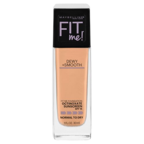 Maybelline New York Fit Me! 240 Golden Beige Octinoxate Sunscreen Foundation, SPF 18, 1 fl oz