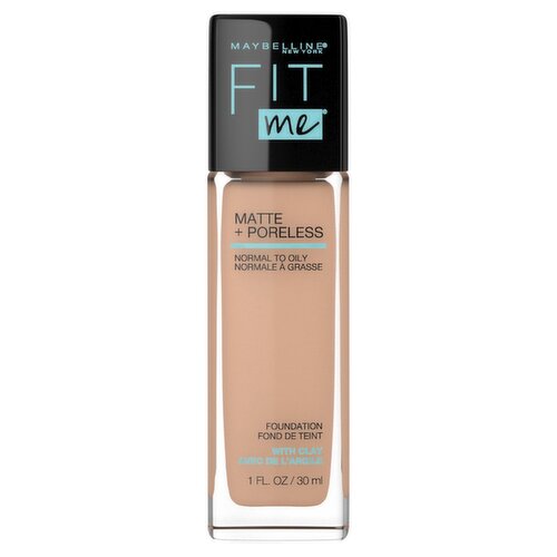 Maybelline New York Fit Me Matte + Poreless 238 Rich Tan Foundation, 1 fl oz