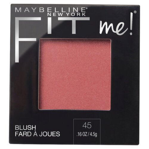 Maybelline New York Fit Me! 45 Plum Blush, .16 oz