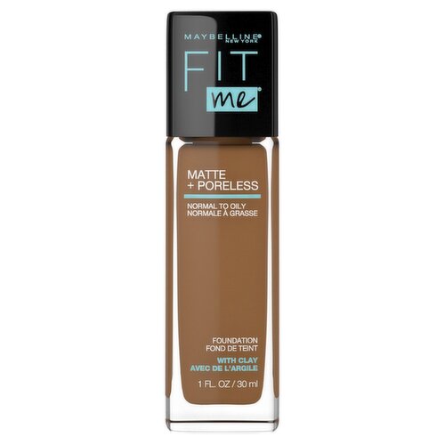 Maybelline New York Fit Me Matte + Poreless 362 Truffle Foundation, 1 fl oz