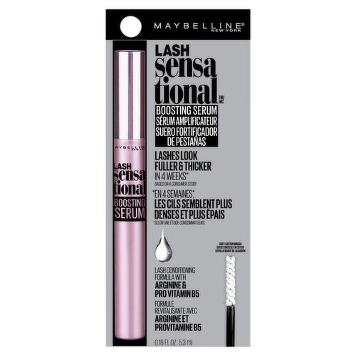 Maybelline New York Lash Sensational Boosting Serum, 0.18 fl oz