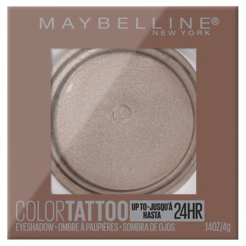 Maybelline New York Color Tattoo High Roller Cream Eyeshadow, .14 oz