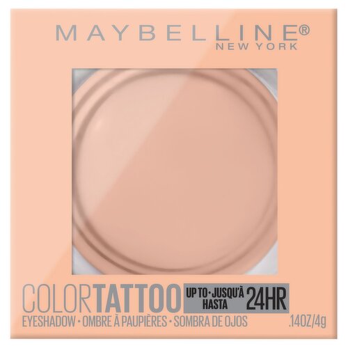 Maybelline New York Color Tattoo V.I.P. Cream Eyeshadow, .14 oz