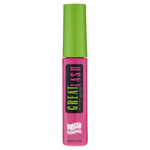 Maybelline New York Great Lash Water Proof Mascara, .43 fl oz