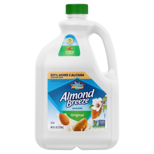 Blue Diamond Almonds Almond Breeze Original Almondmilk, 96 fl oz