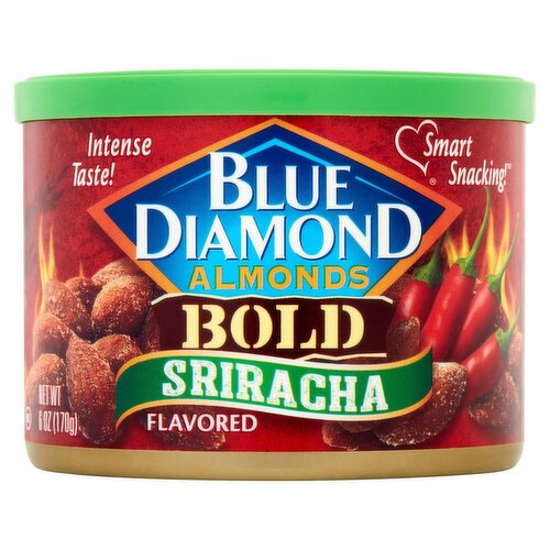 Blue Diamond Bold Sriracha Flavored Almonds, 6 oz