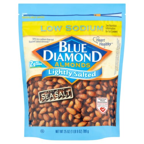 Blue Diamond Almonds Lightly Salted Almonds, 25 oz