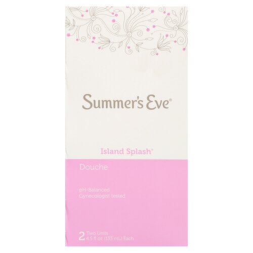 Summer's Eve Island Splash Douche, 4.5 fl oz, 2 Count
